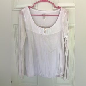 Aeropostale Long Sleeve White Shirt -